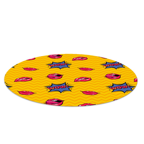 17 Stories Kalpna Hard Floor Straight Round Chair Mat Wayfair.co.uk